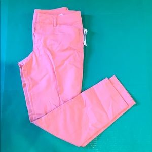 Old Navy Women’s 4 pixie pants- coral